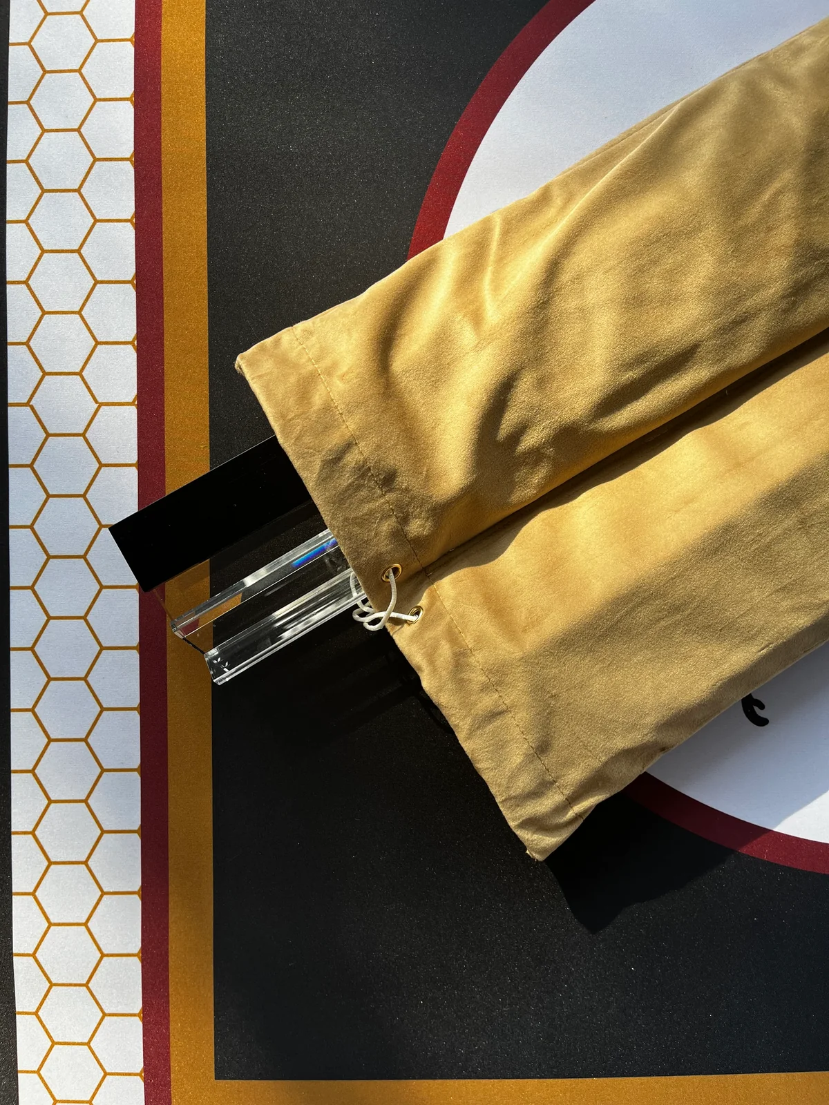 Velvet 4-Slot Mahjong Rack Bag