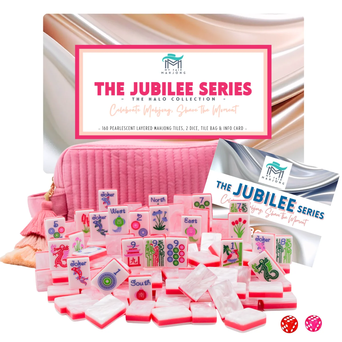 THE JUBILEE SERIES | Celebrate Mahjong, Share The Moment | Pearl White