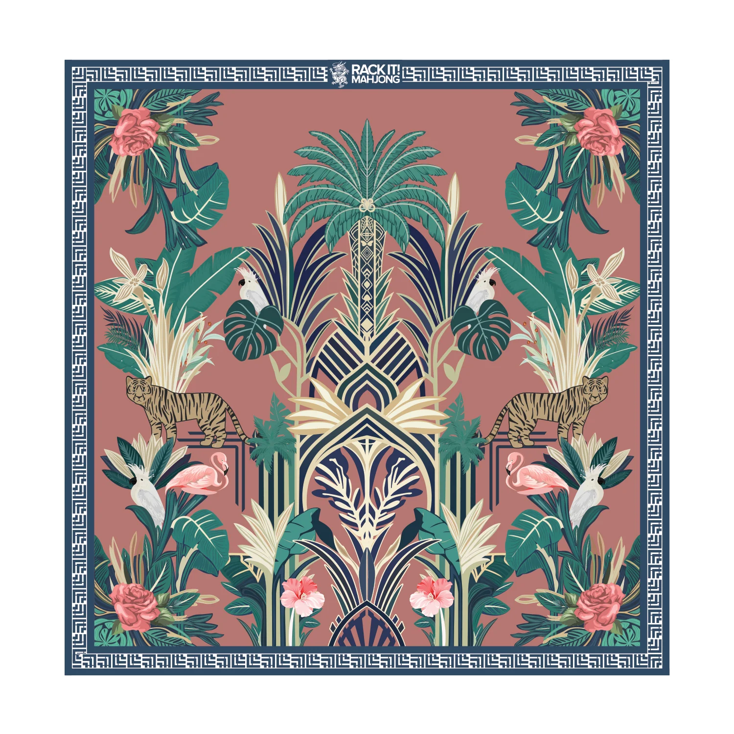Jungle Royale Mahjong Mat