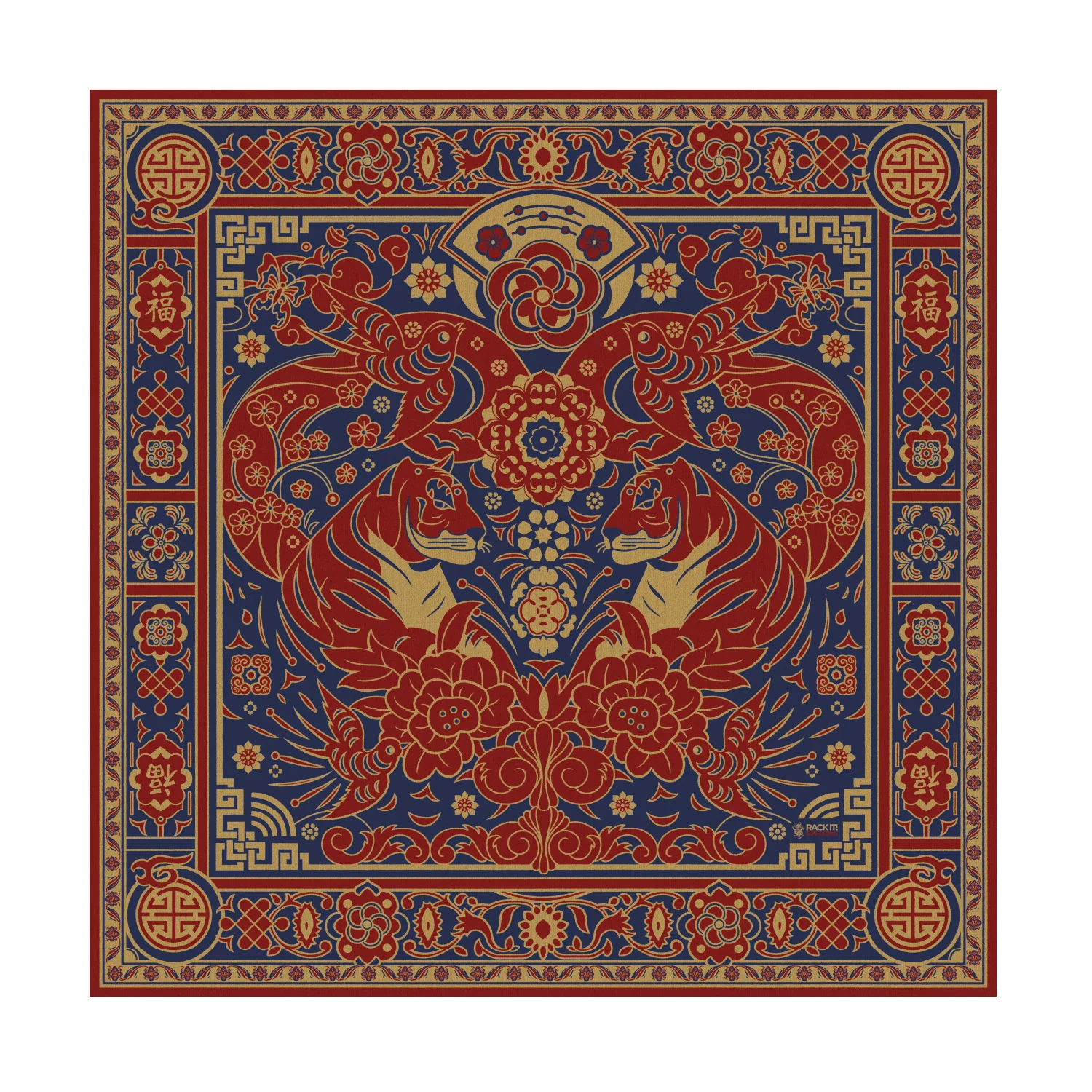 Legacy Collection Mahjong Mat | Tigre de Fortune