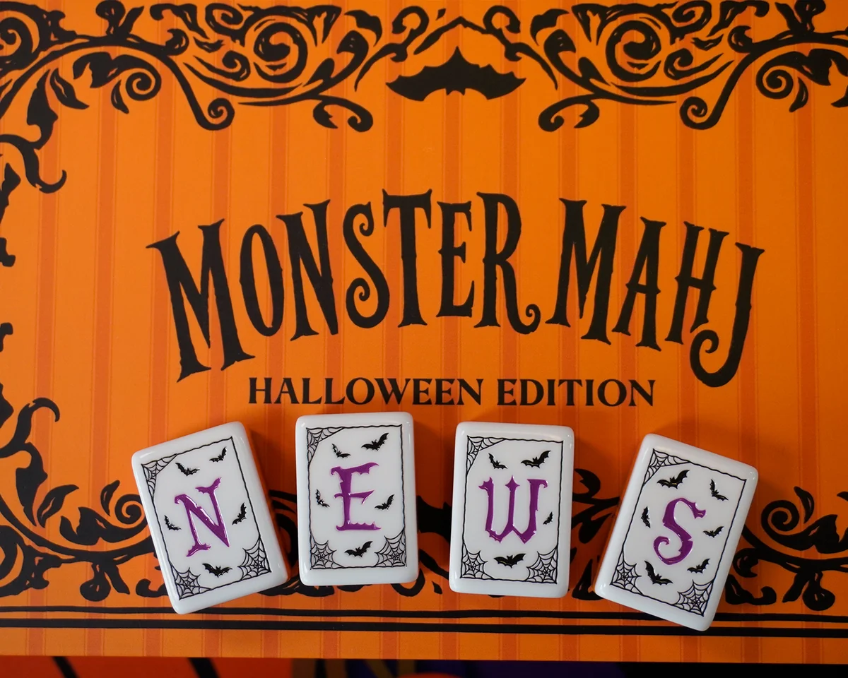 Monster Mahj Tile Set | Halloween 2026