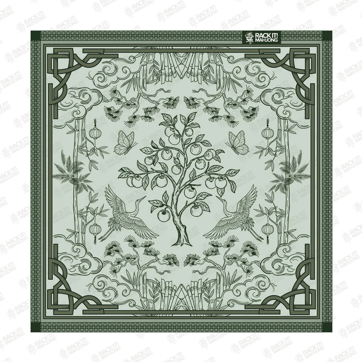 Jade Garden Mahjong Mat