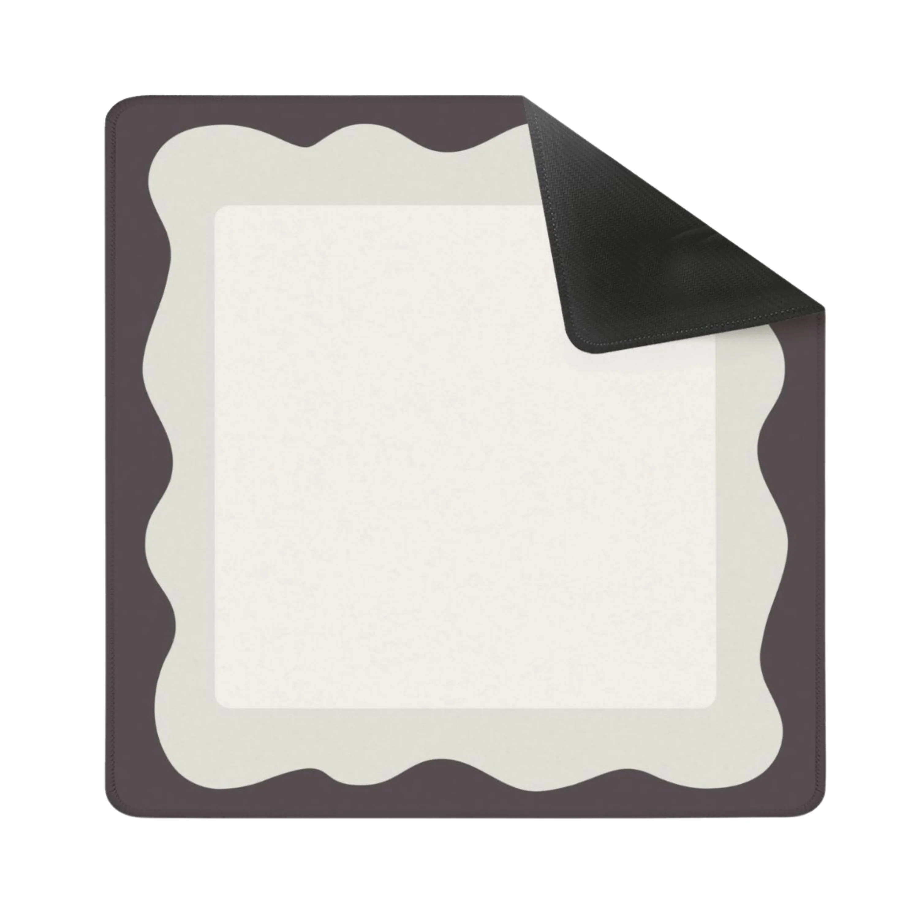Mocha Ripple Mahjong Mat 31.5"x31.5" (Ship Rolled up)