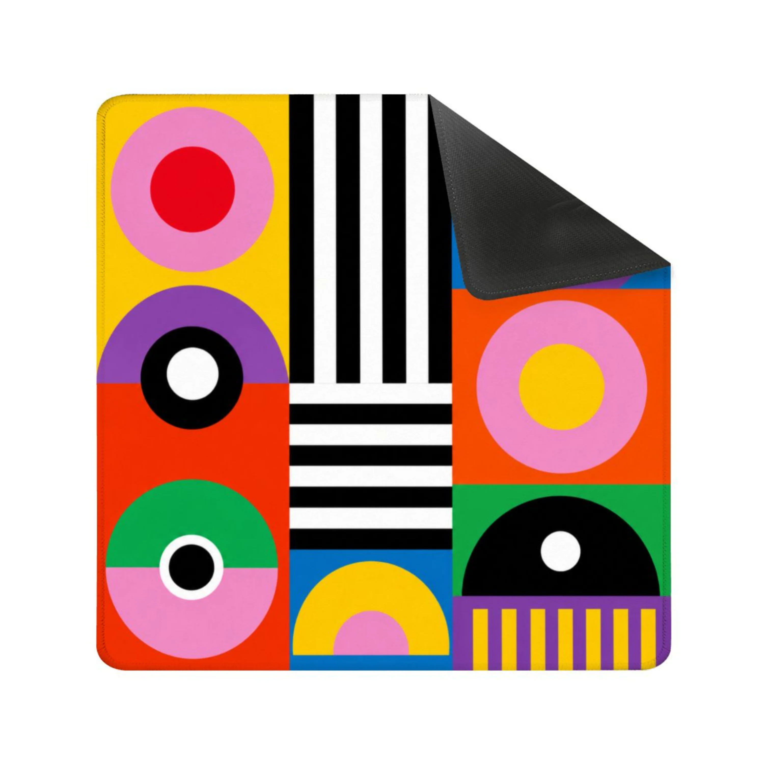 Bold Pop Art Square Mahjong Mat (Ship Rolled Up)