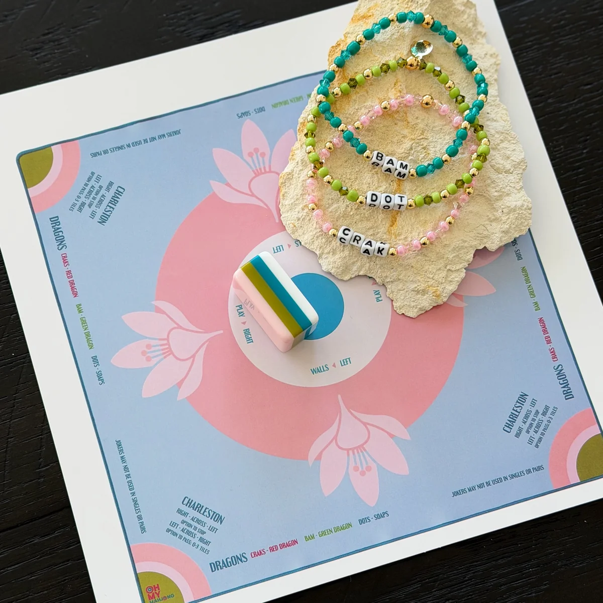 La Fete Mahjong Bracelet Set