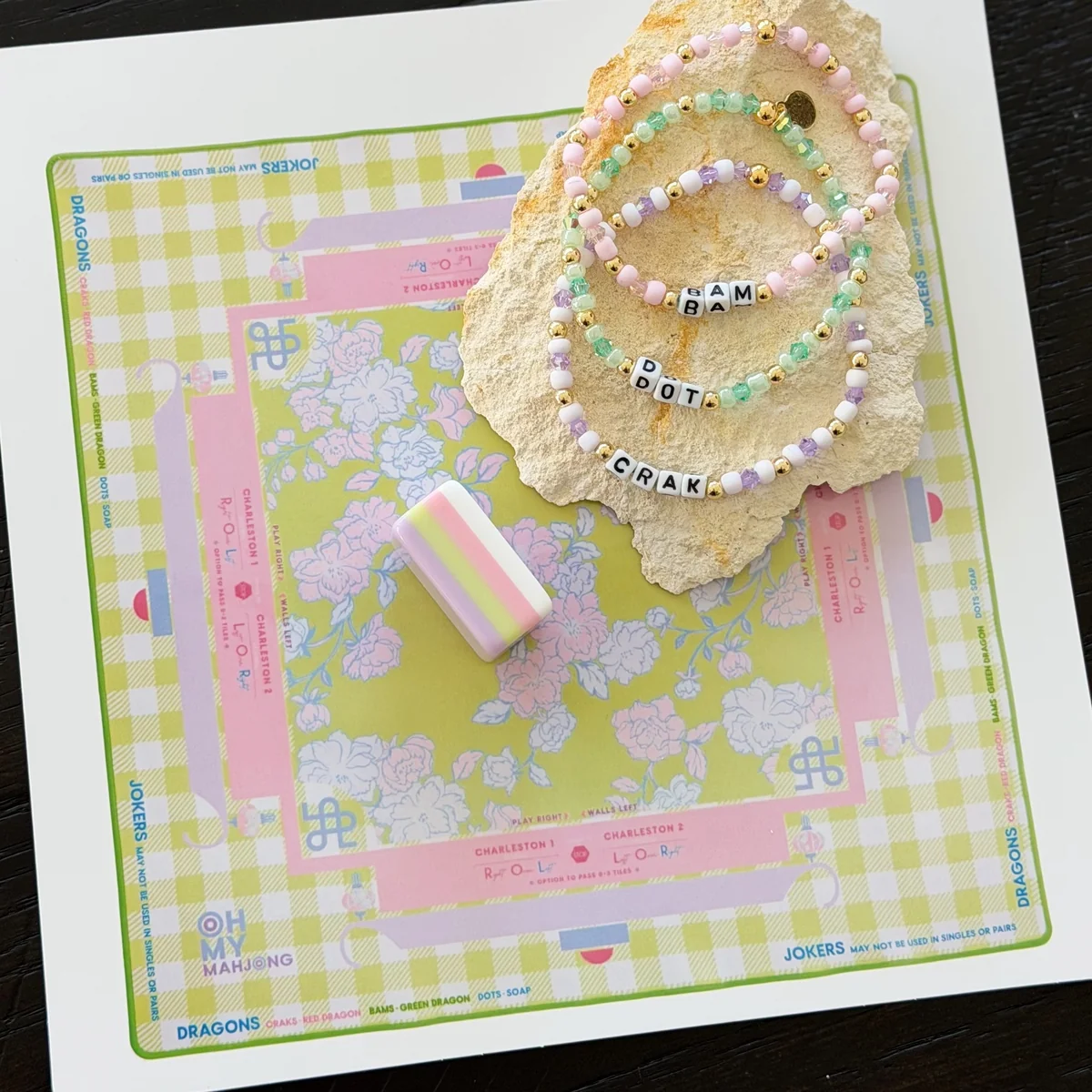 Taylor Mahjong Bracelet Set