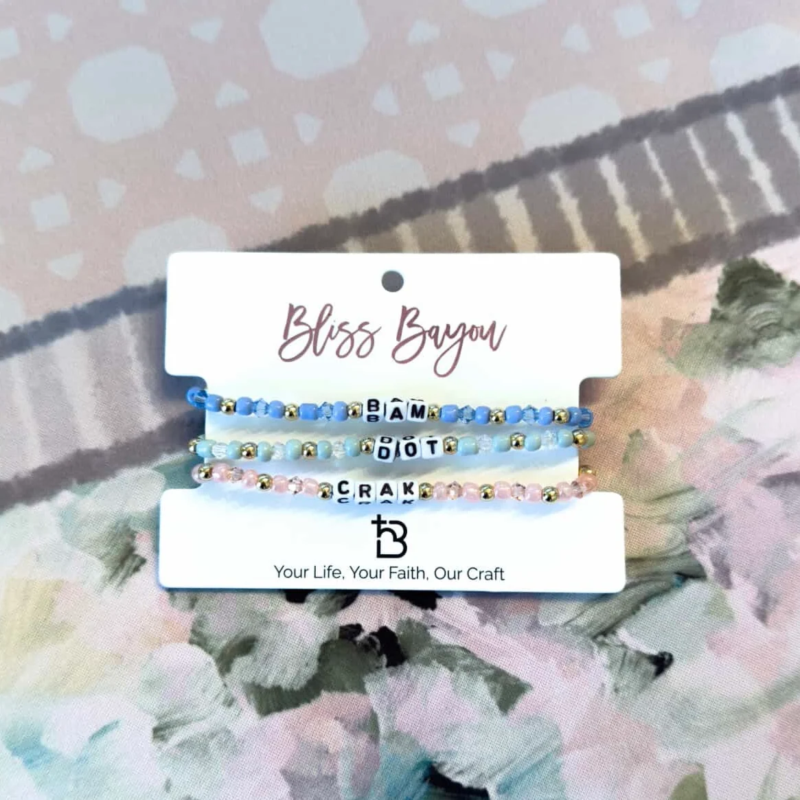 Petalwood Mahjong Bracelet Set