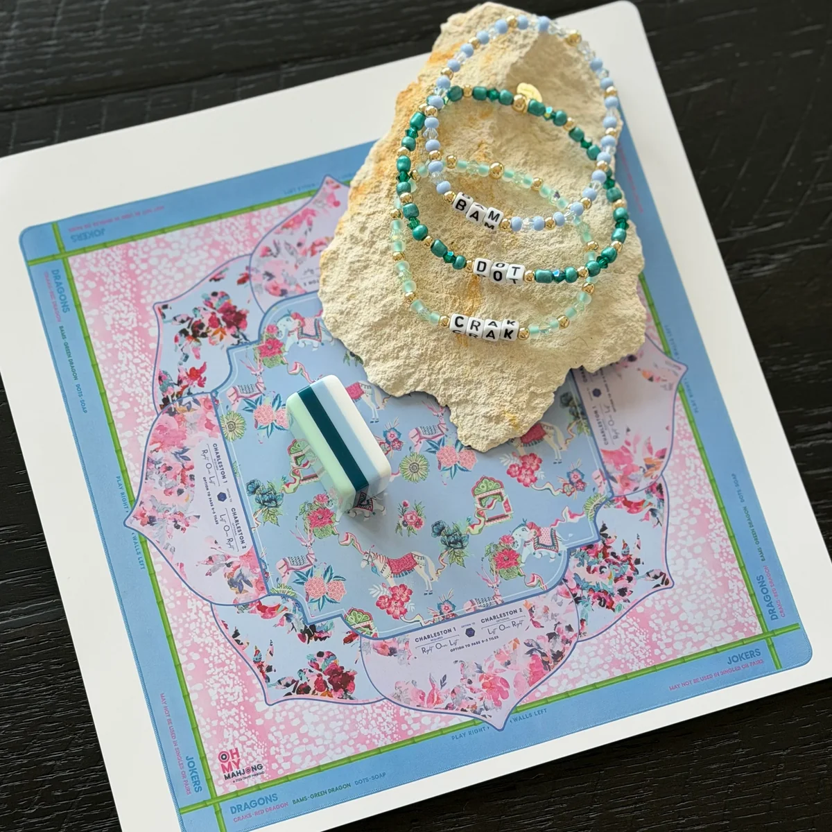 Birdie Mahjong Bracelet Set