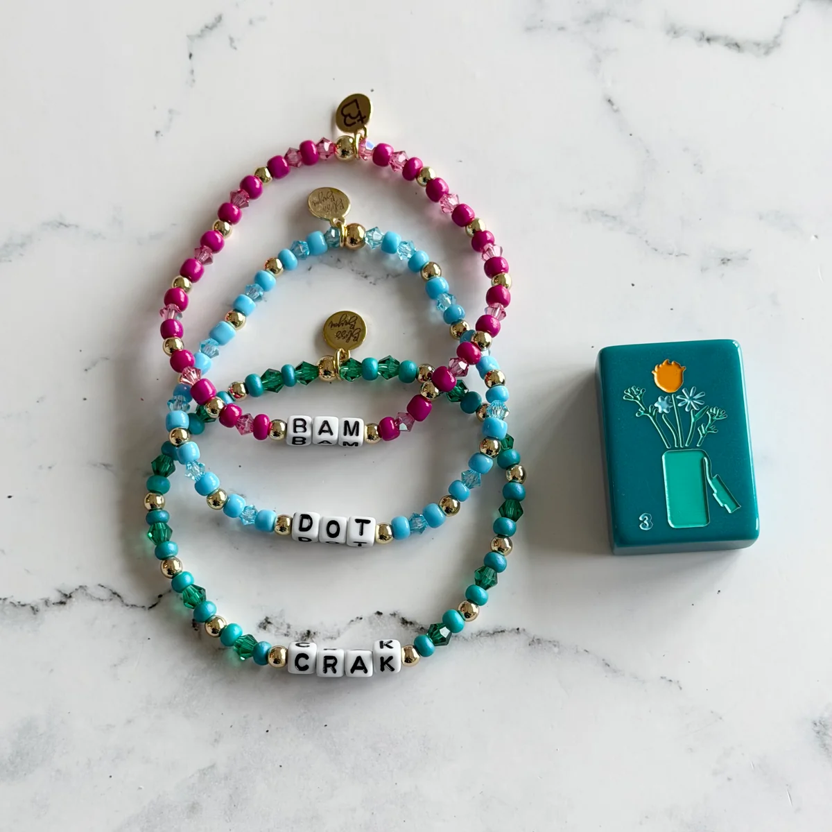Park Mahjong Bracelet Set