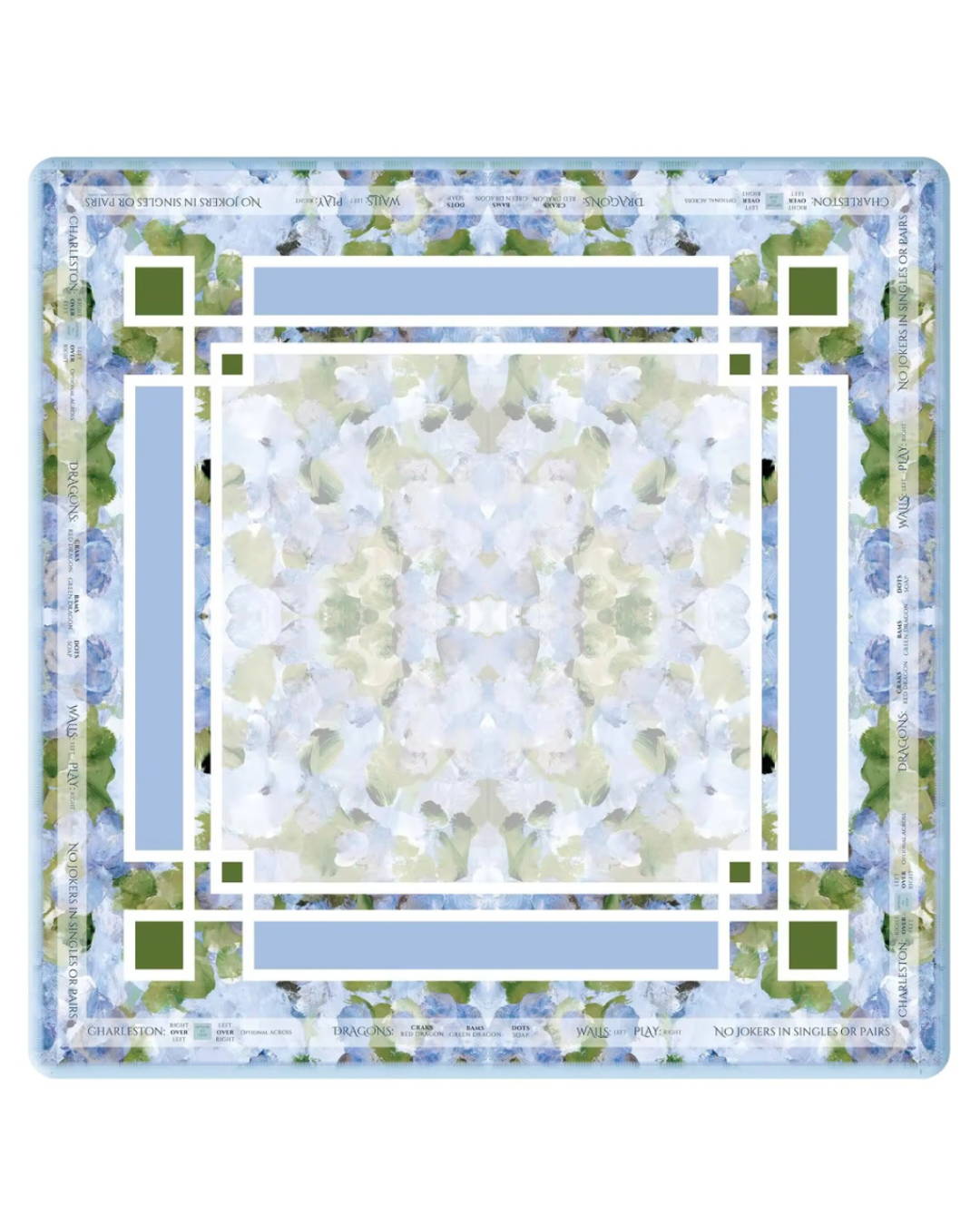 Hydrangea Bliss Mahjong Mat