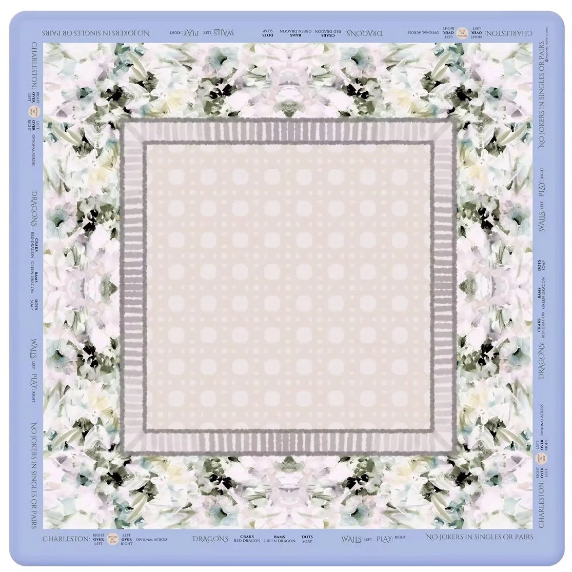 Petalwood Mahjong Mat
