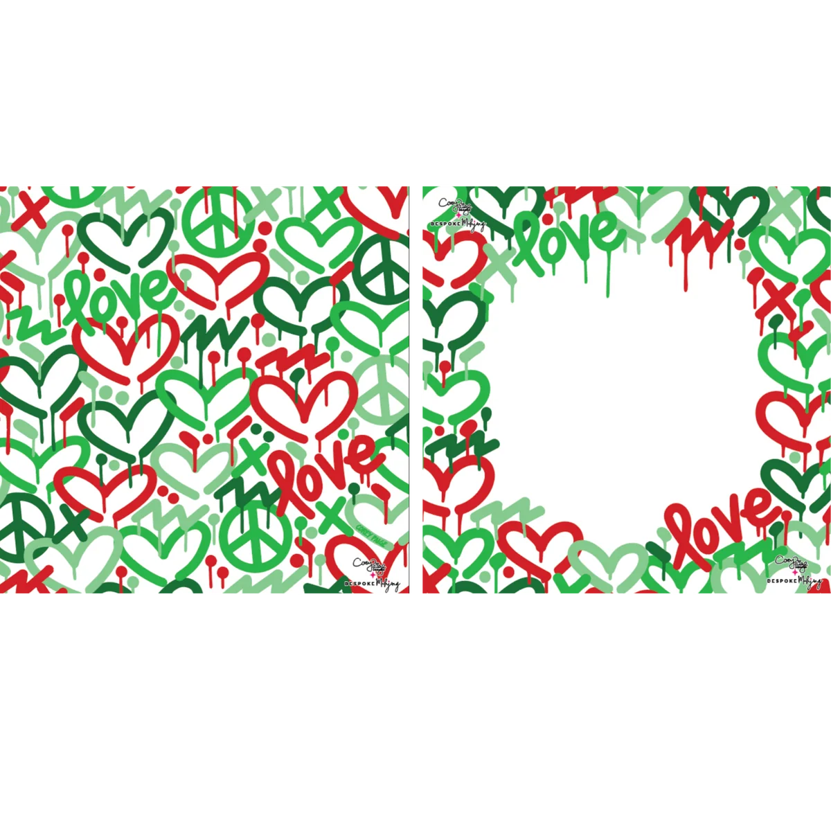 Double-Sided Mat | Double the Fun/Bespoke x Gray Malin - A Very Merry Getaway
