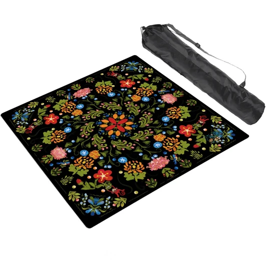 Thickened Mahjong Mat SleekSurface (Ship Rolled Up) Springlike Day