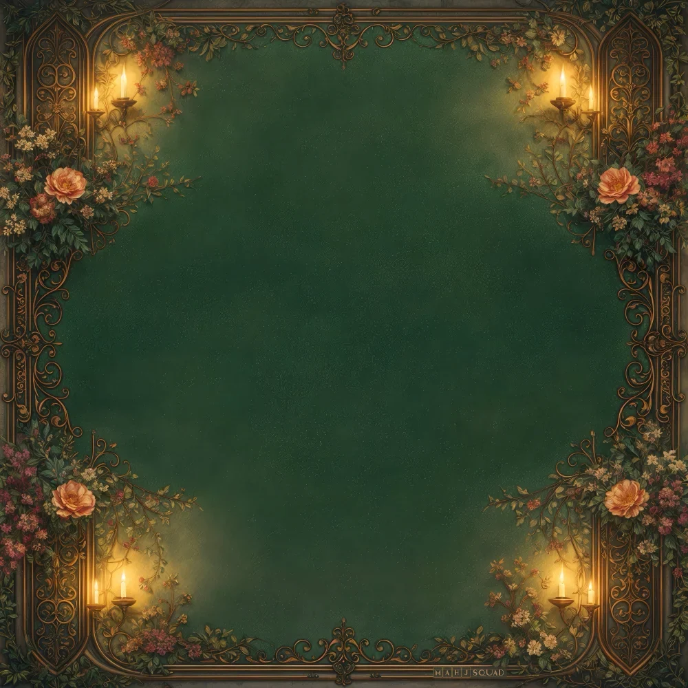 Brontë Collection: Thrushcross Grange Mahjong Mat