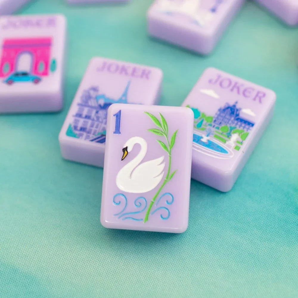 Parisian Mahjong Tile Set