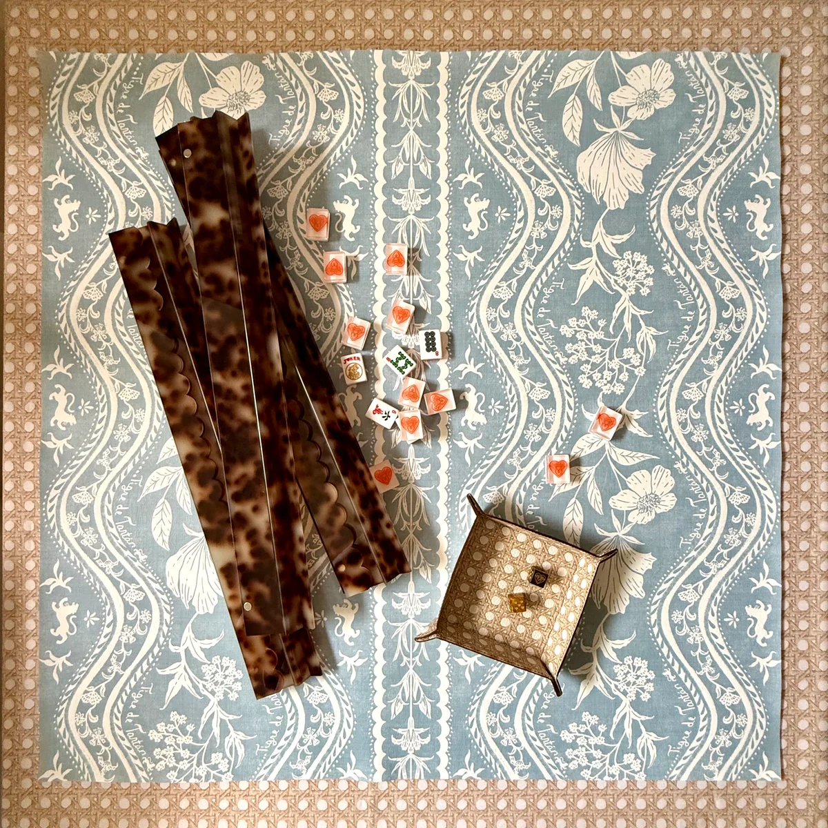 Mahjong Mat, DOMINO FADED CAROLINA