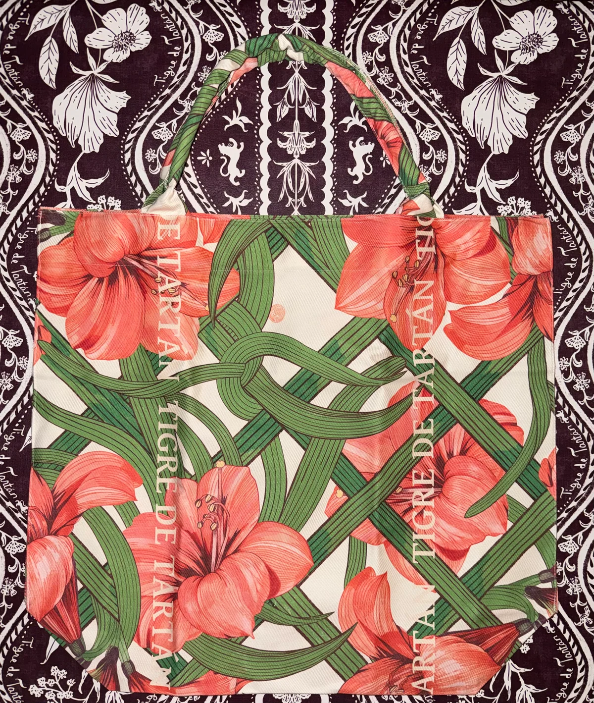 Jumbo Slouchy Denim Tote, ESTATE SALE