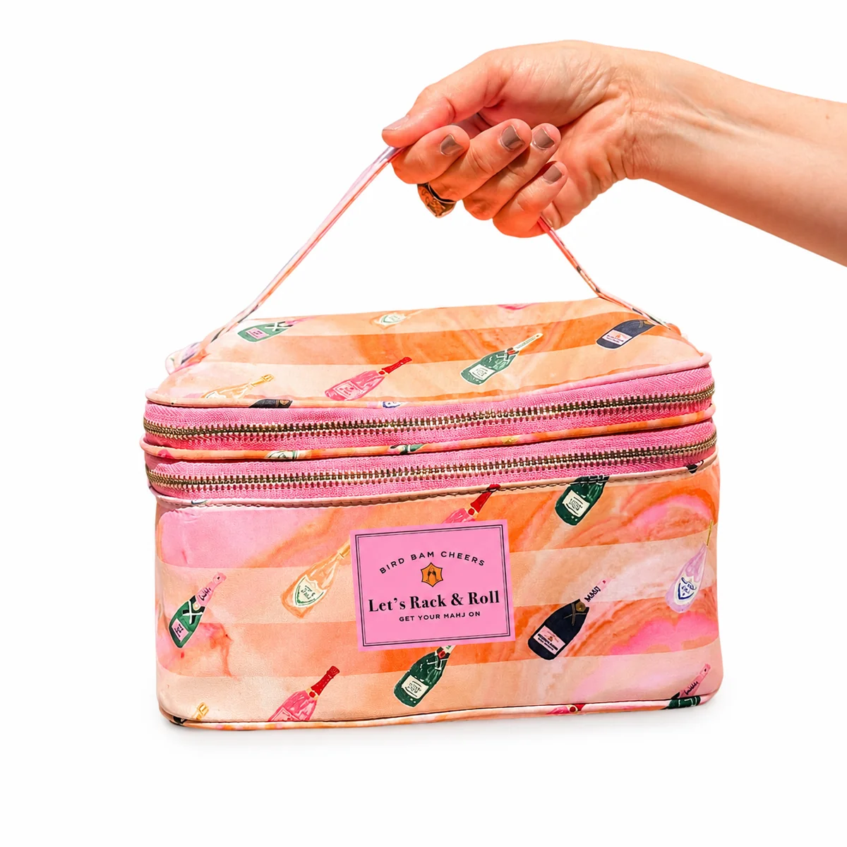Bams & Bubbly Tile Storage Tote