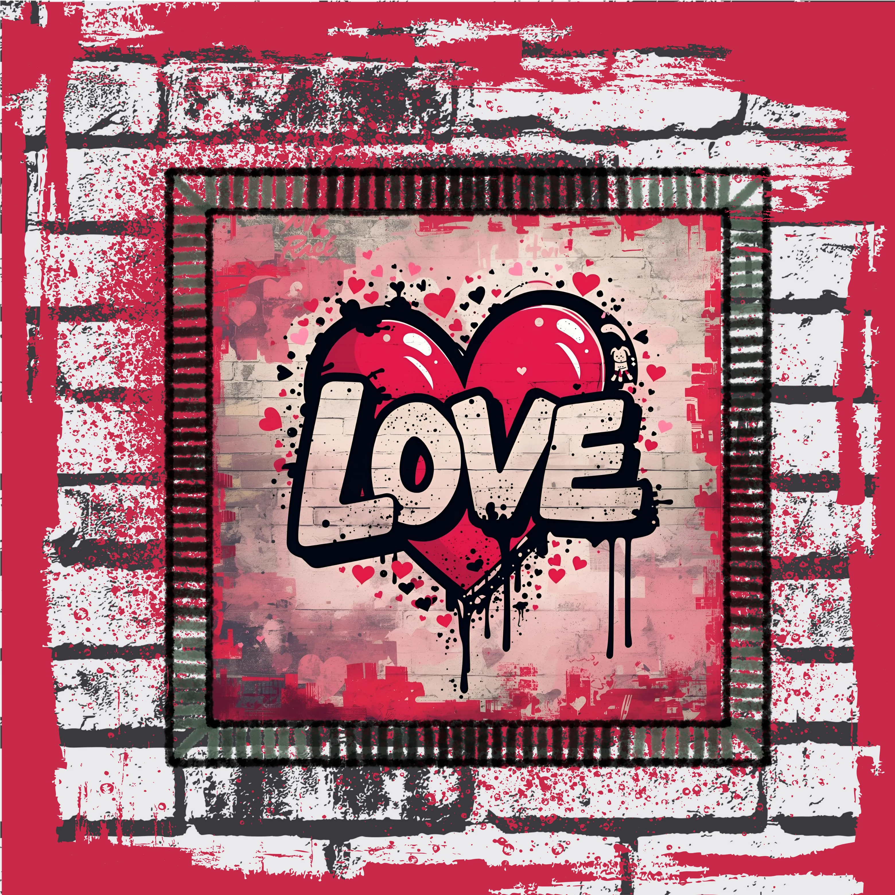 Valentine’s Love Against a Wall PREORDER