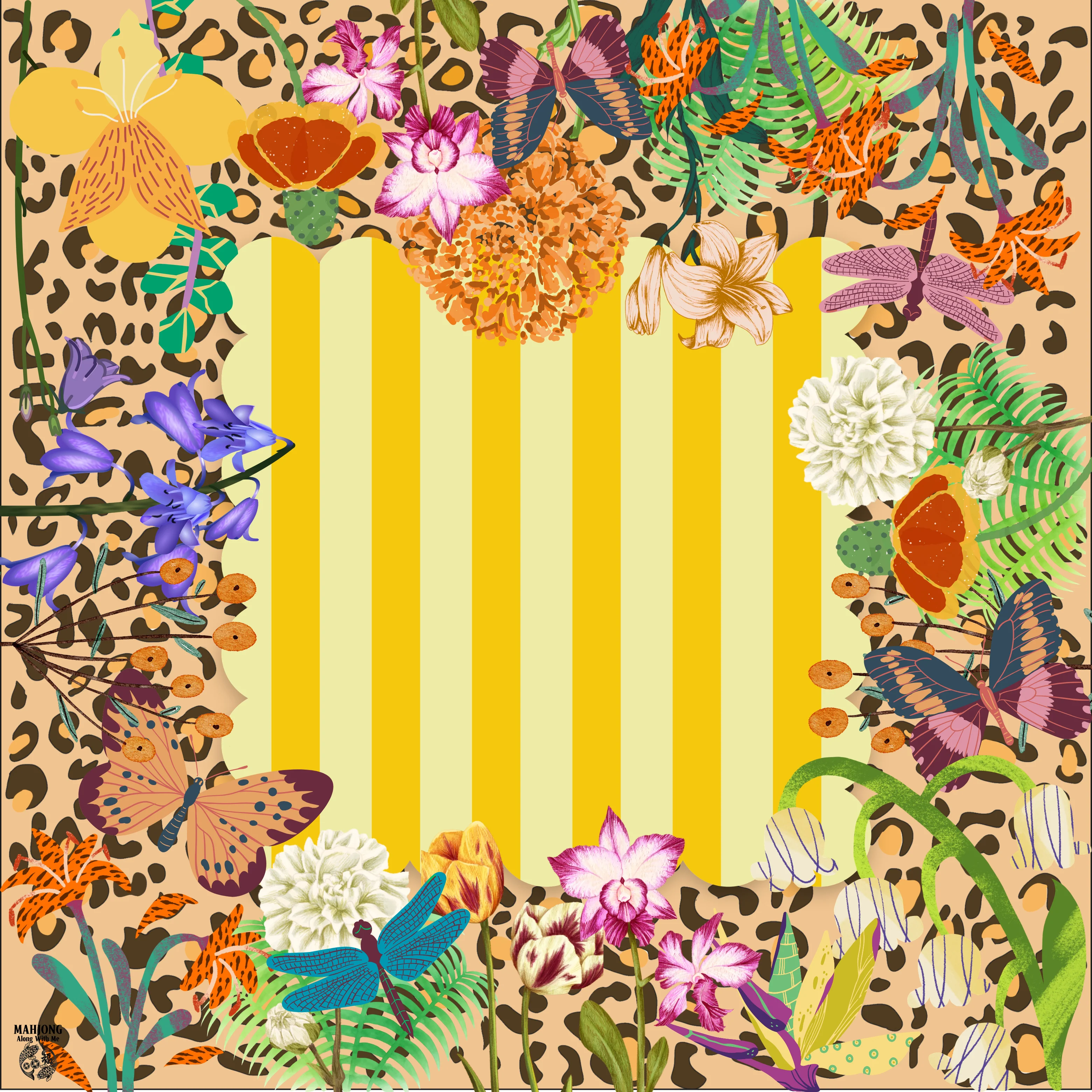 Tiger Lily Collage
