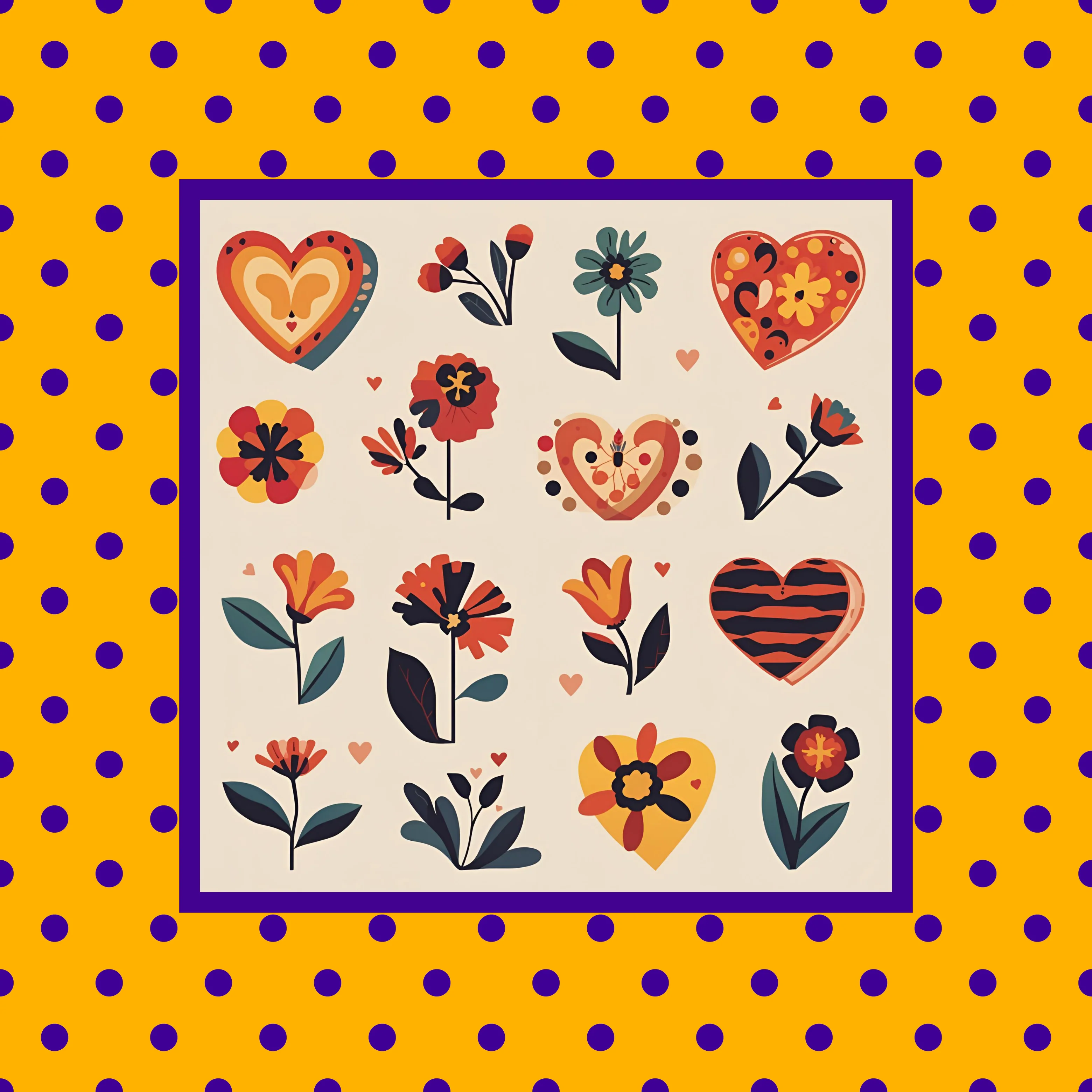 Mid-Century Modern Floral PREORDER