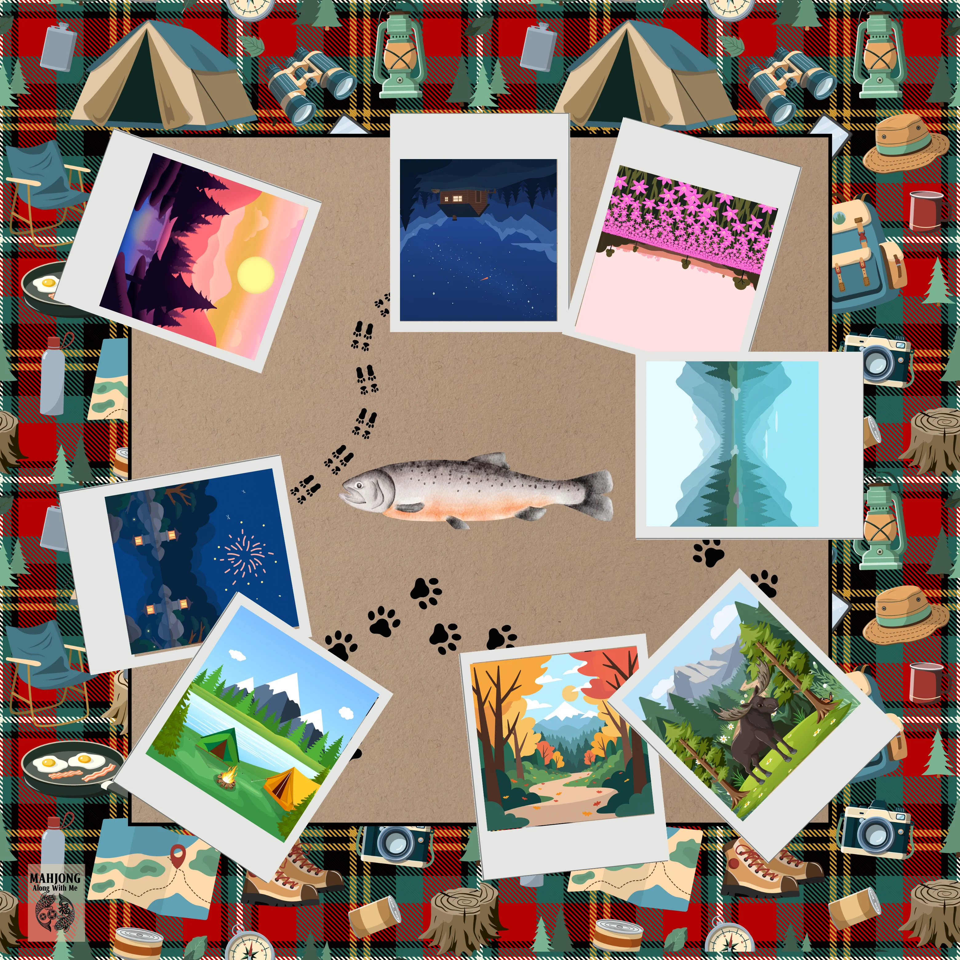 Travel National Park Mat IN STOCK