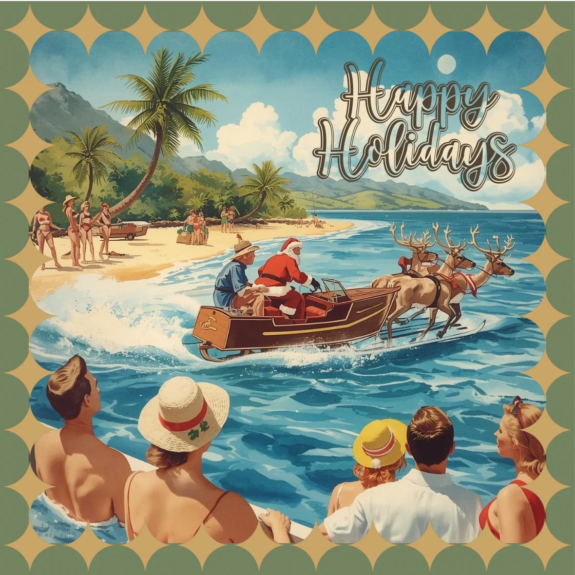 Christmas Island Santa IN STOCK