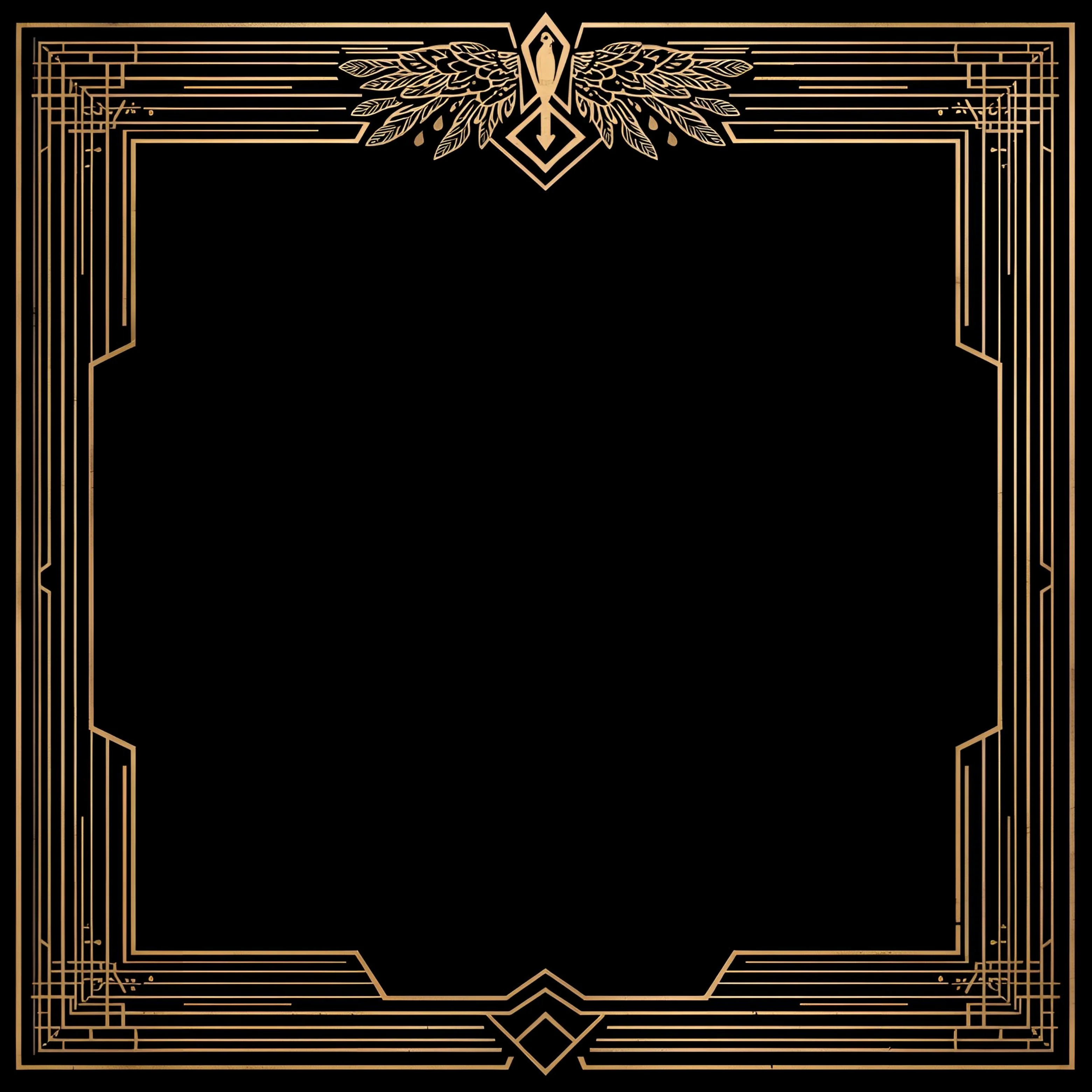 Art Deco Black IN STOCK