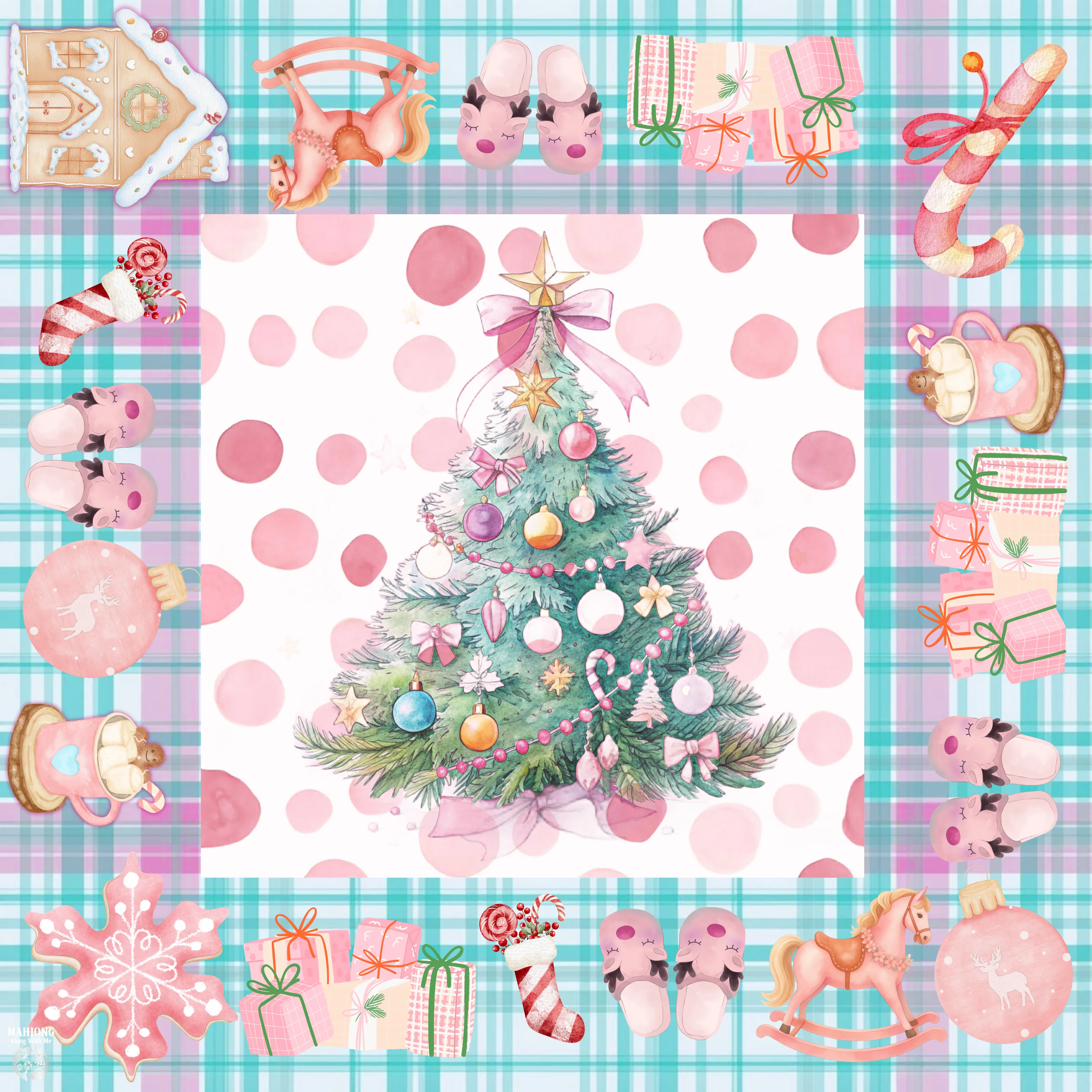 Christmas in Cotton Candy Colors PREORDER