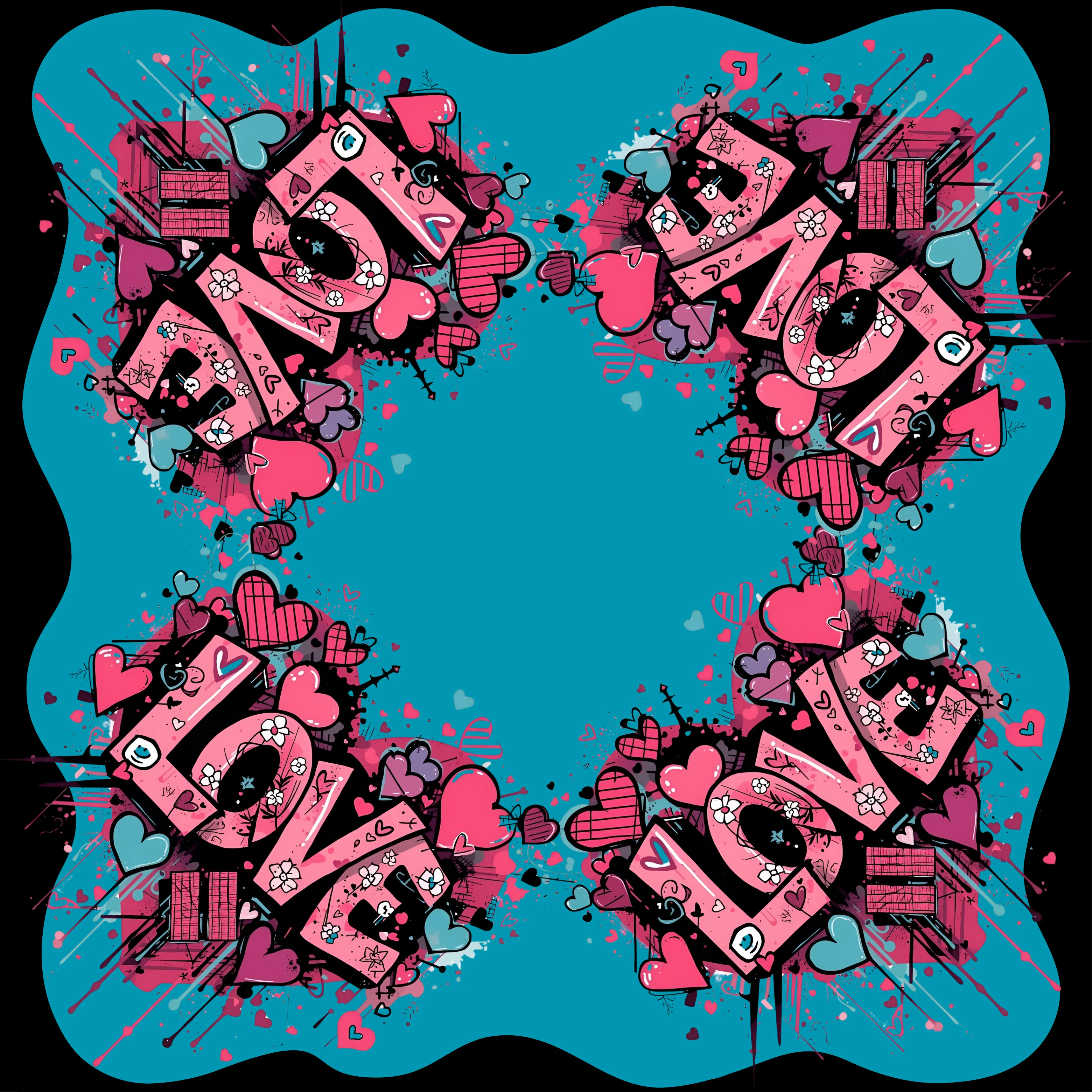 Valentine’s Graffiti Love PREORDER