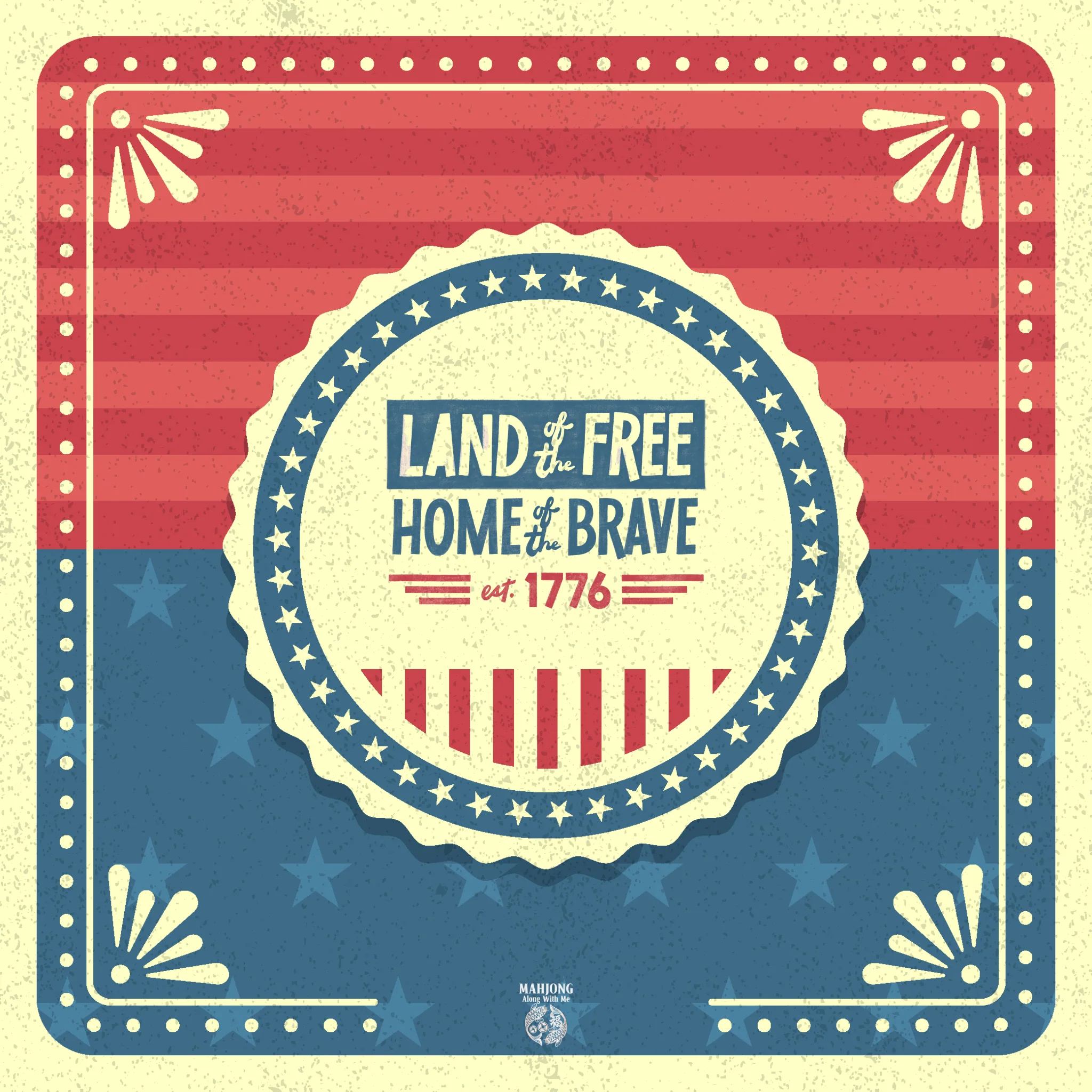 America Land of the Free IN STOCK