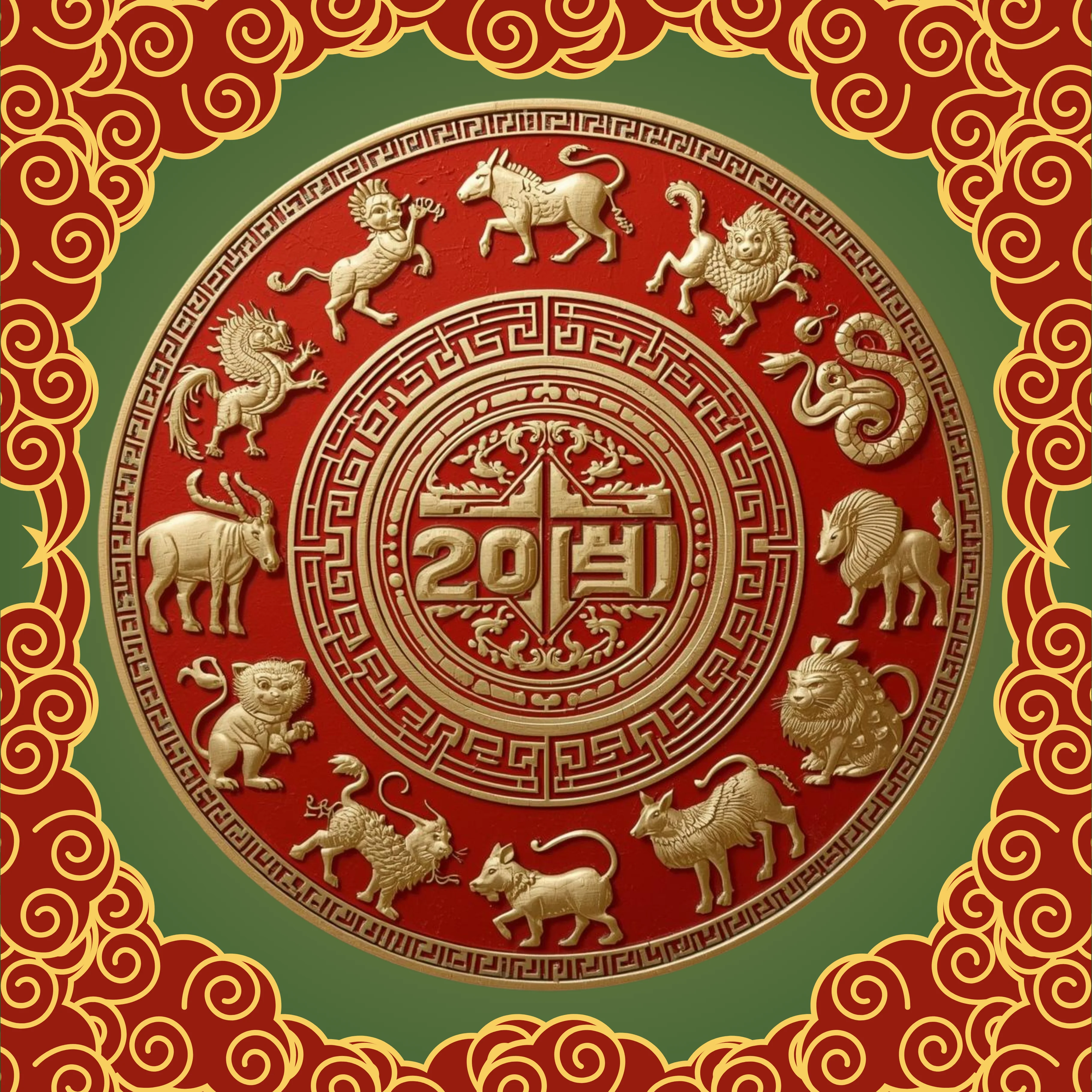 2026 Perpetual Lunar New Year Mat IN STOCK
