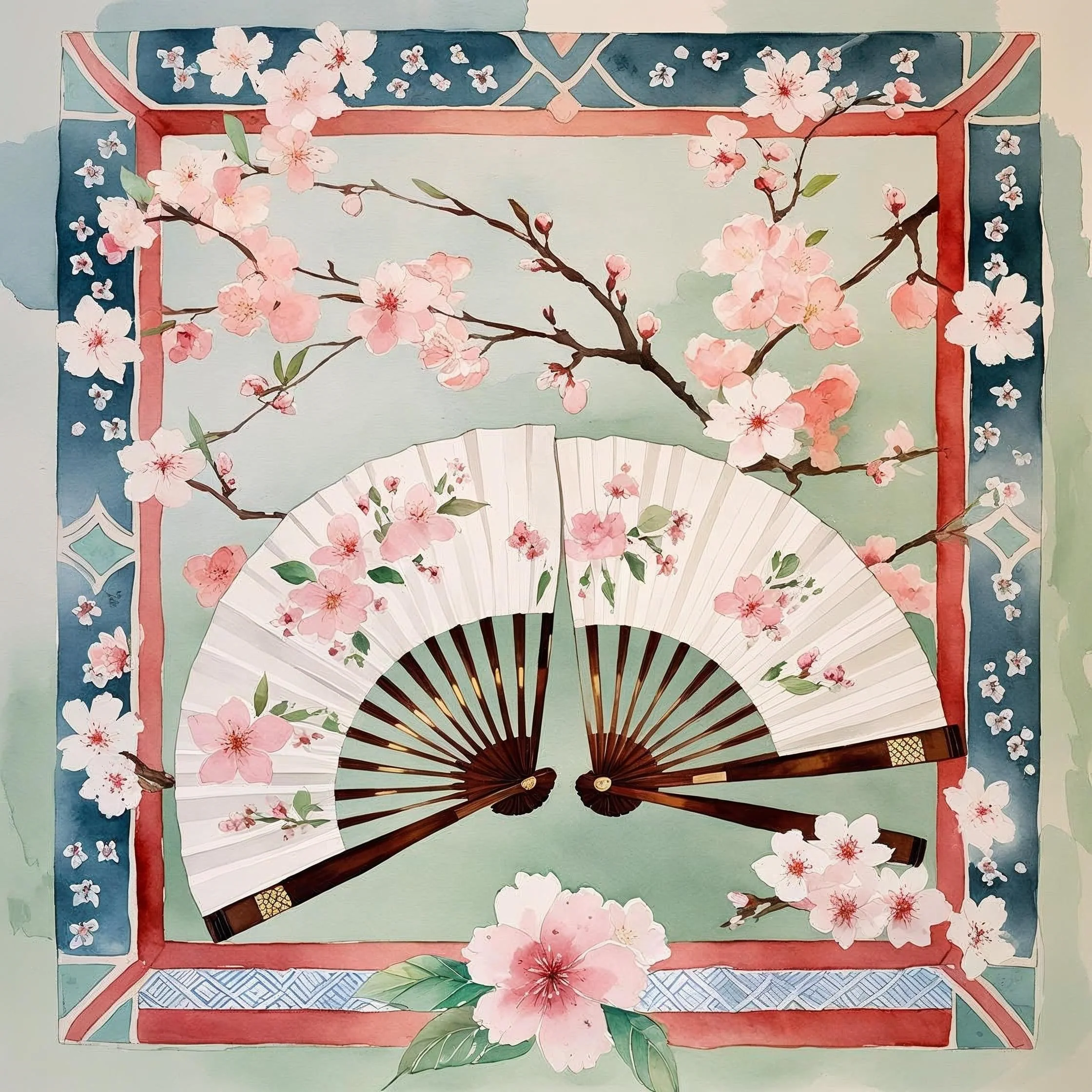 Orchid Fan IN STOCK