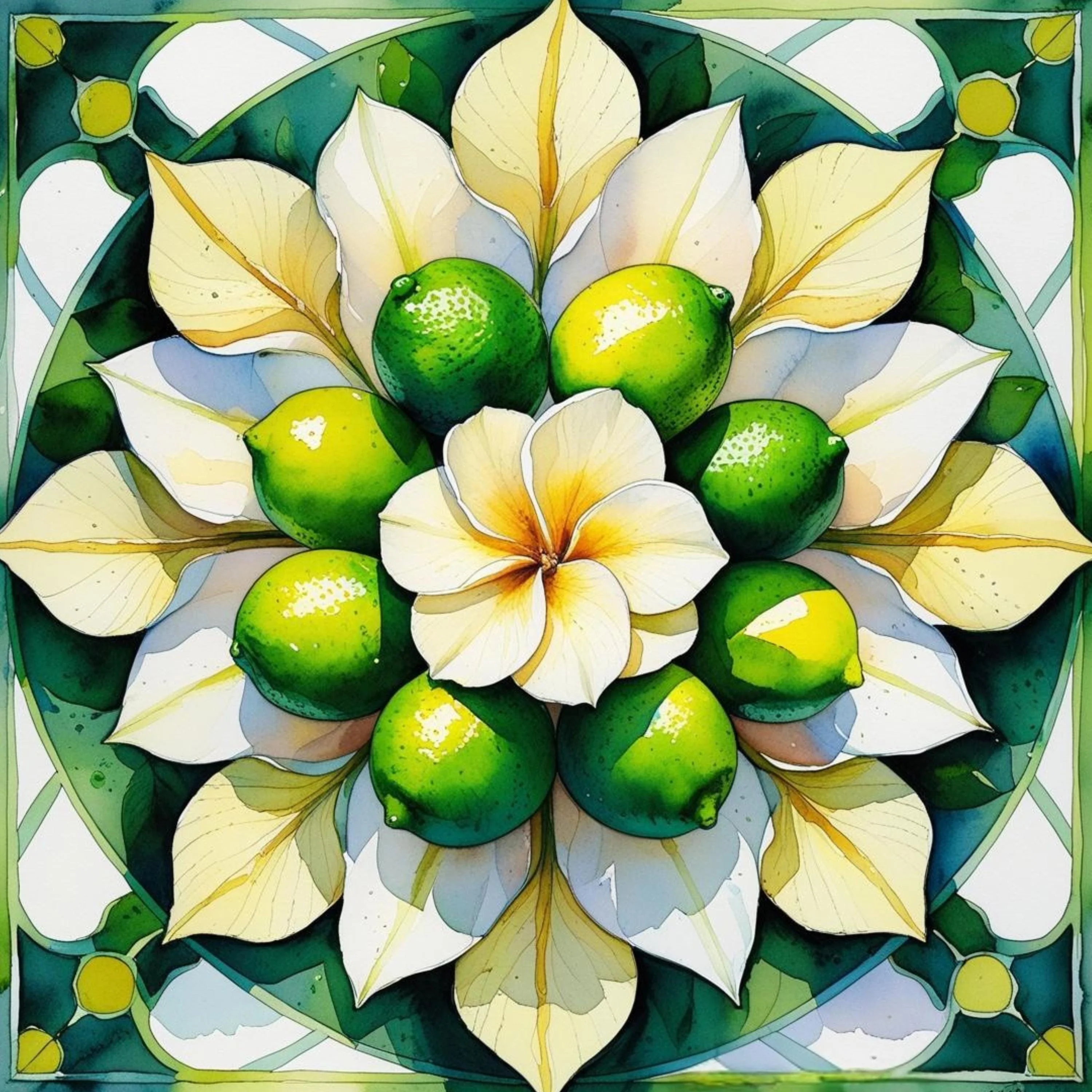 Limeade Mahjong Mat IN STOCK