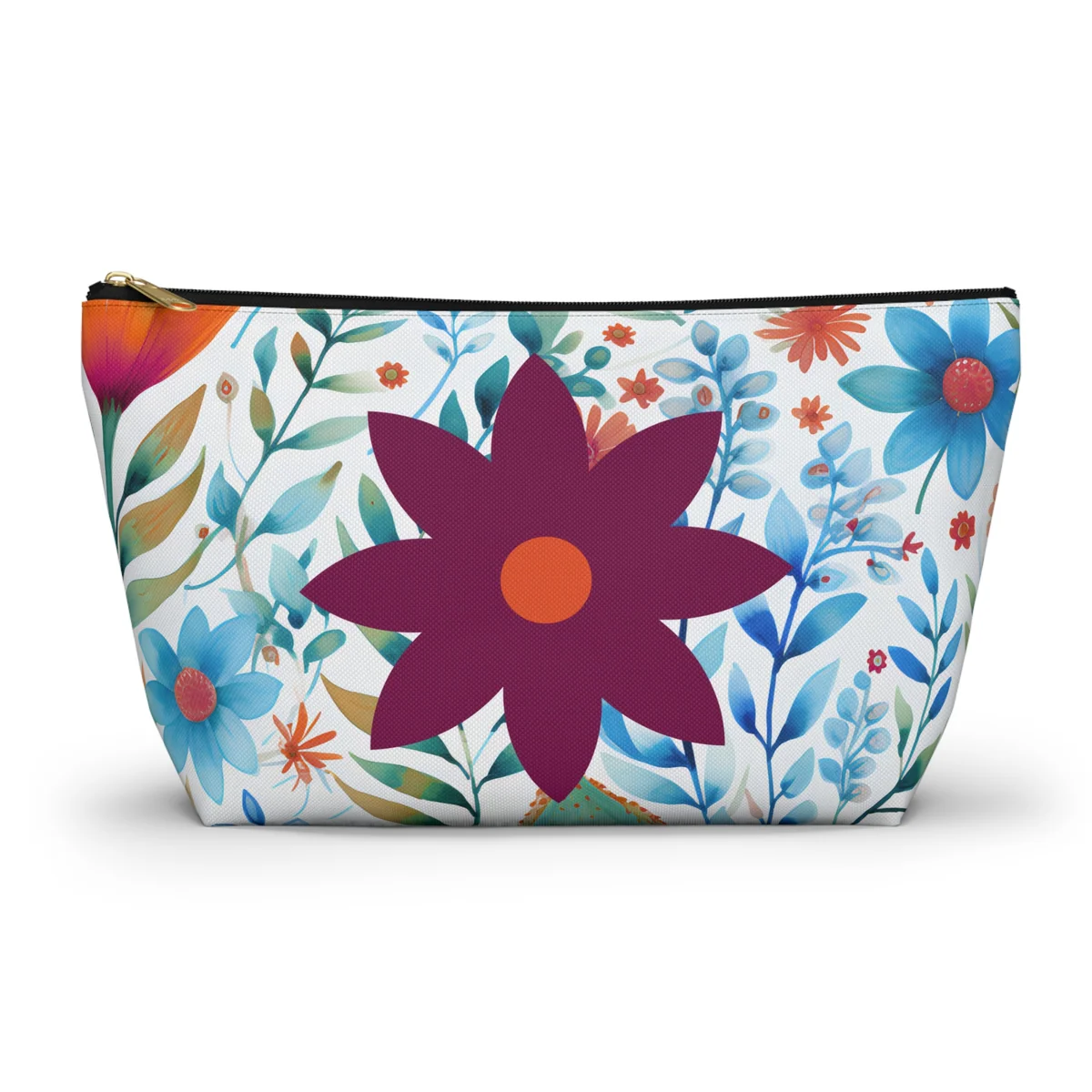 Festival Blooms Mahjong Tile Pouch