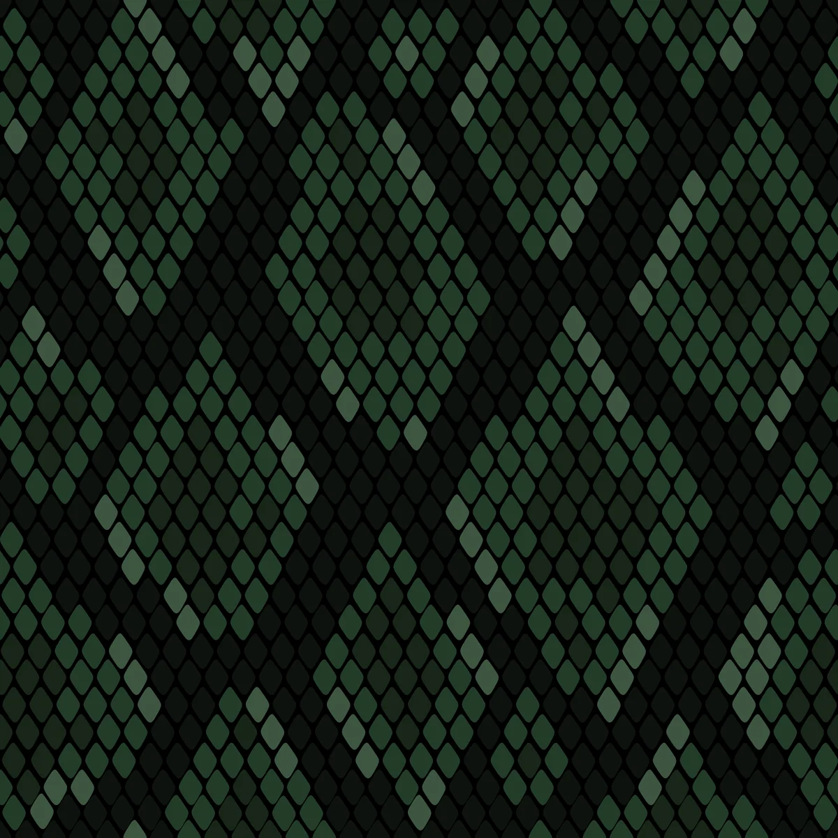 Black Snake Skin Mahjong Mat