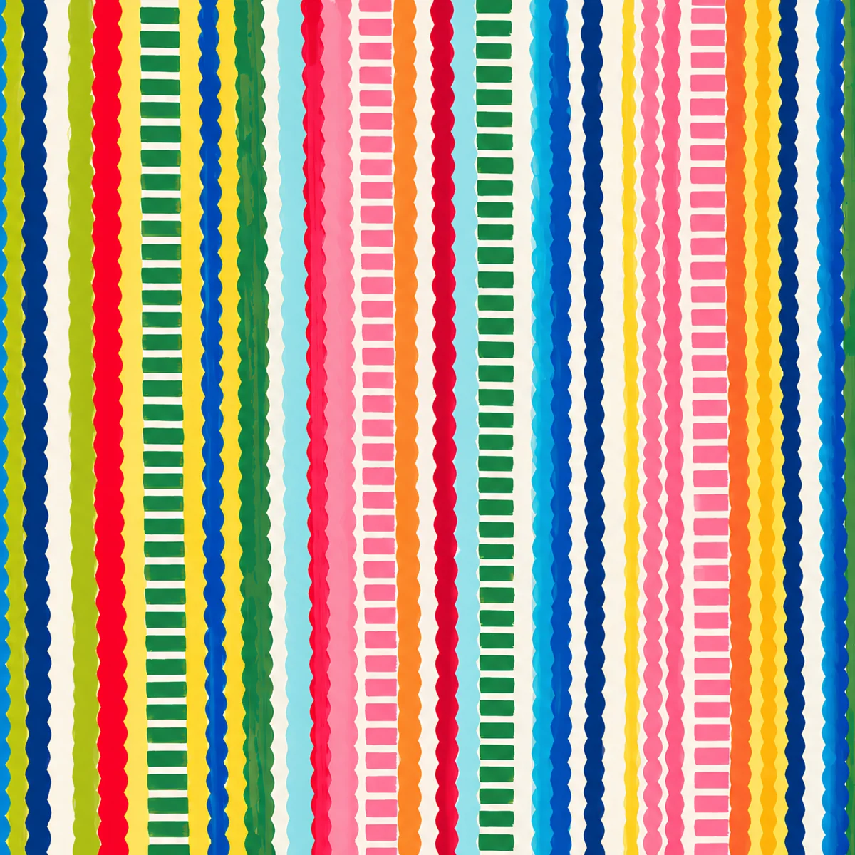 Fruit Stripe Mahjong Mat