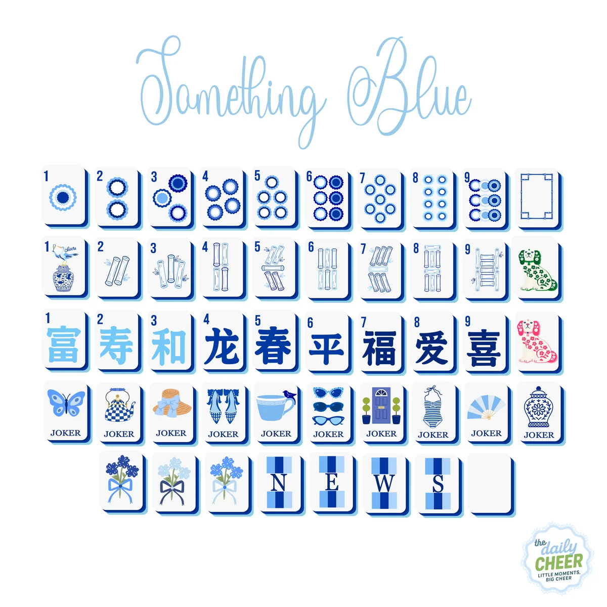NOVEMBER PRE-ORDER: Something Blue Tiles