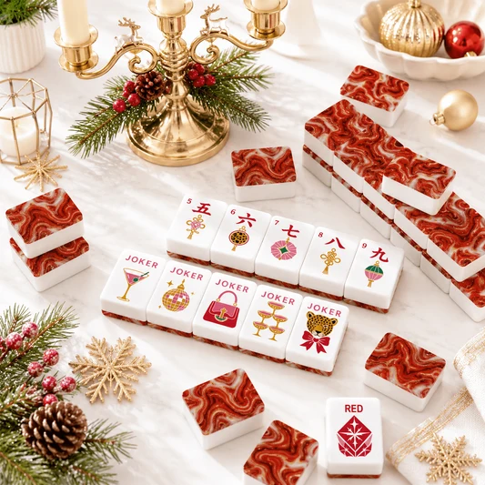 Mahjong Christmas Tiles