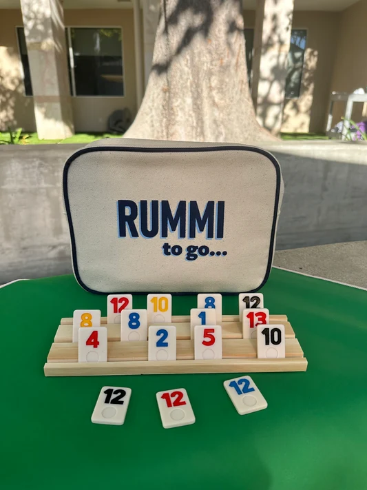 Travel Rummi Cube Standard size tiles