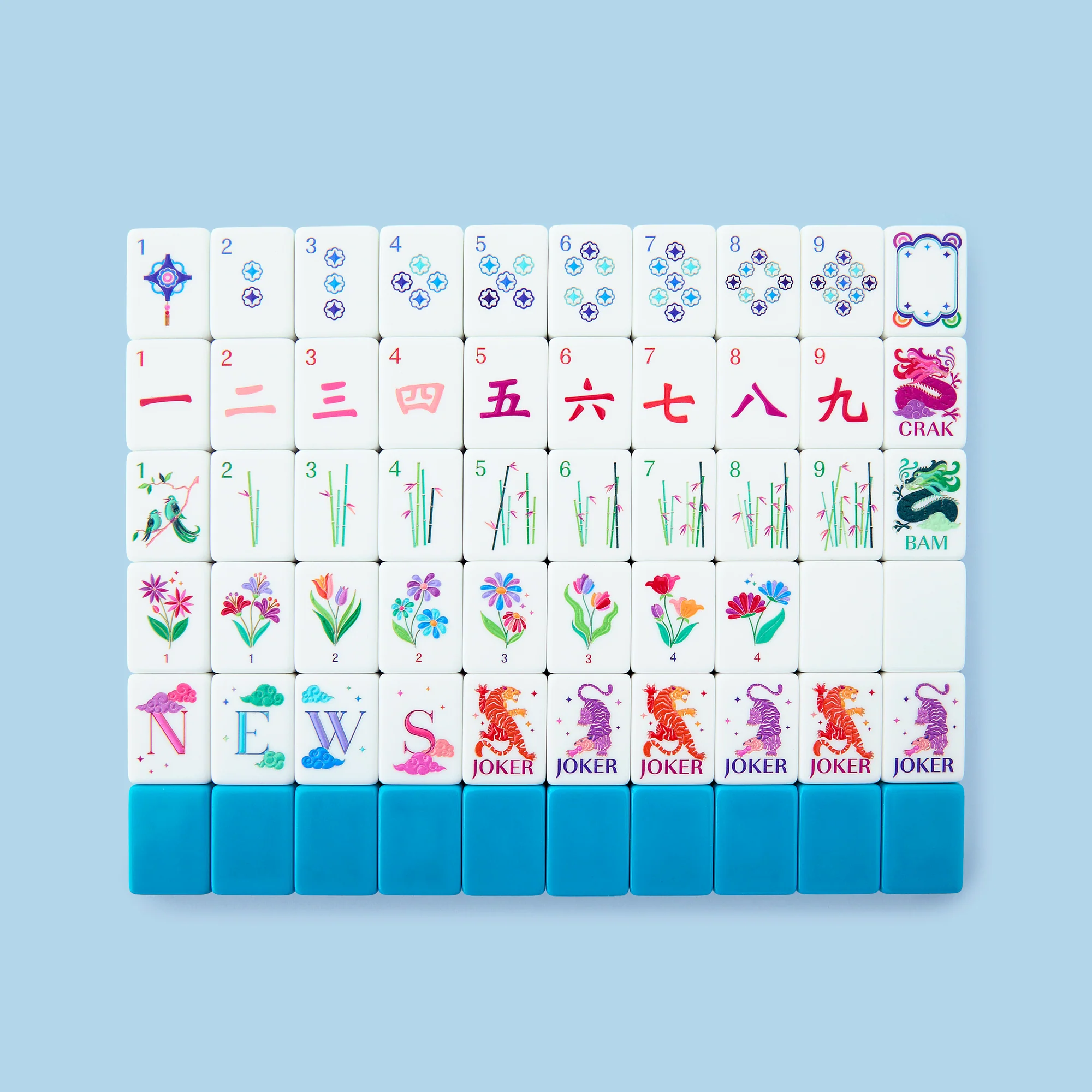 Celestial Mahjong Tiles