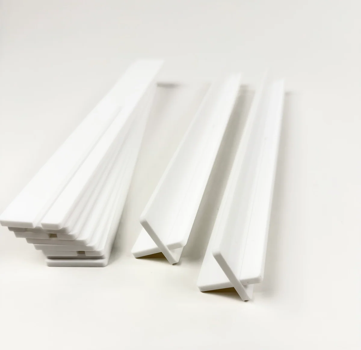 Acrylic Travel Racks & Rack Bag- White