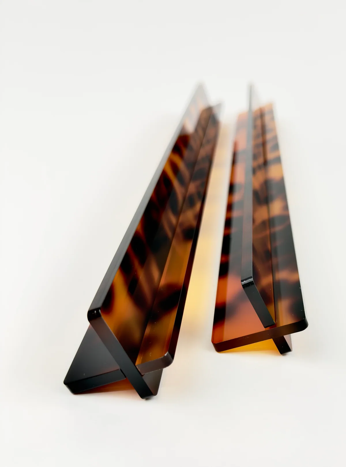 Acrylic Travel Racks & Rack Bag- Tortoise