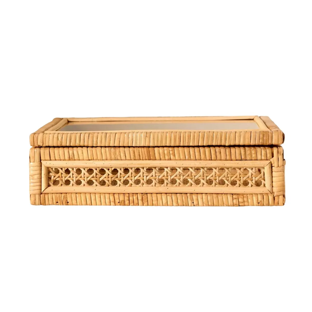 Rattan Tile Box