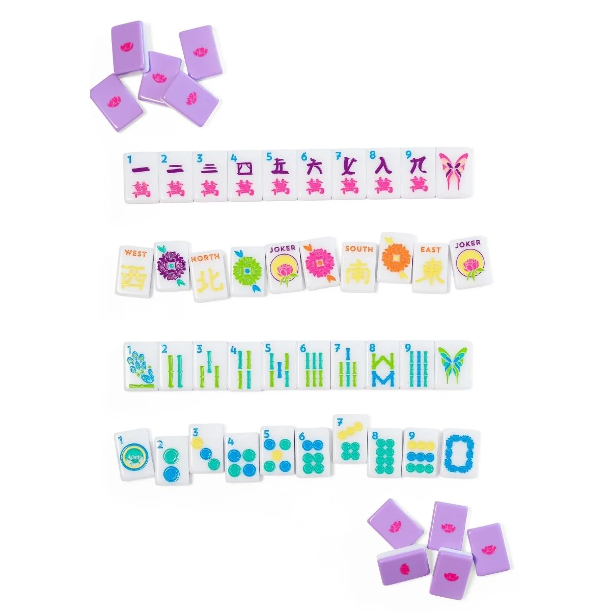 The Brights! Lilac House Tiles