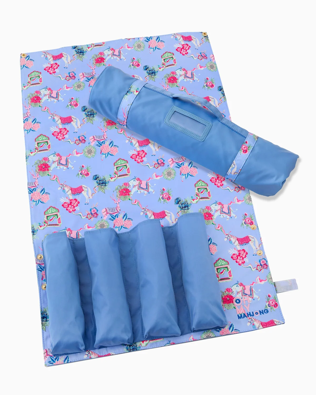 Light Blue Rack Storage Bag