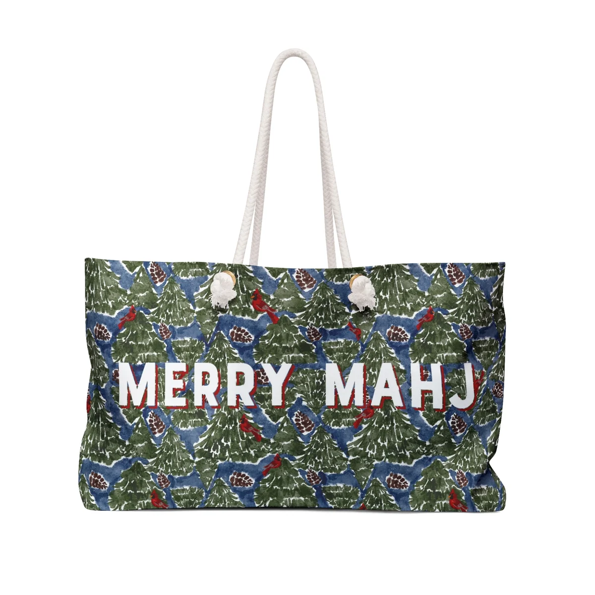 Merry Mahj Holiday Mahjong Bag in Merrywood