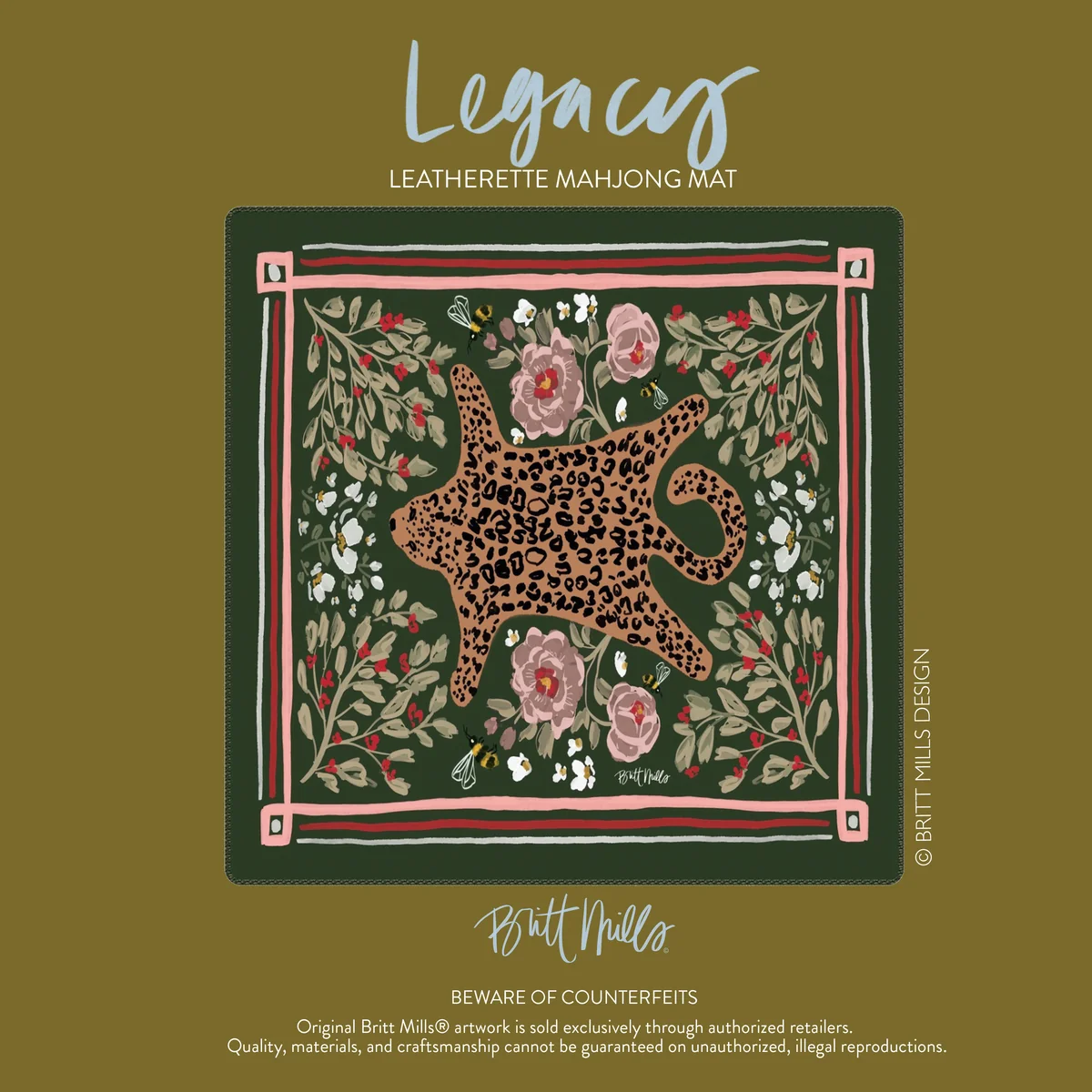 Legacy Leatherette Mahjong Mat