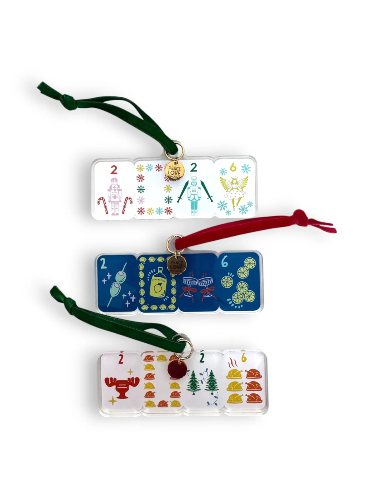2026 Acrylic Mahjong Ornaments