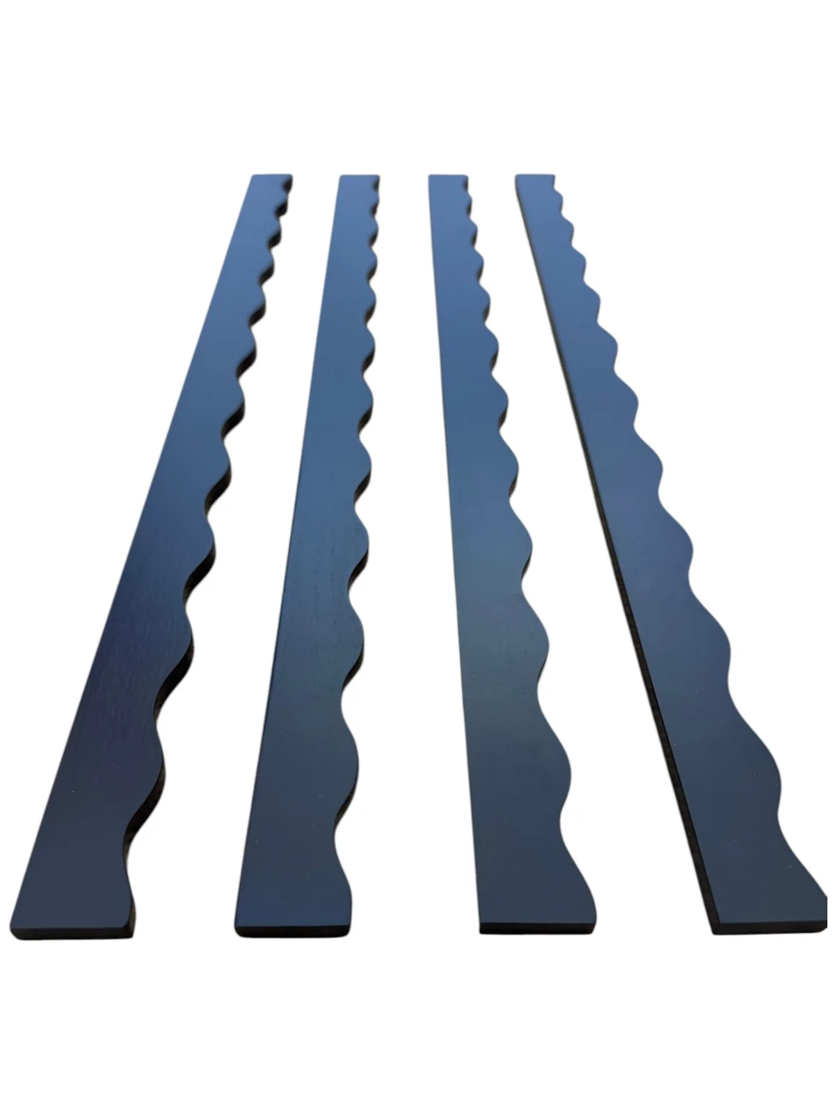 Wavy Mahjong Rack Pusher Set - Dark Navy